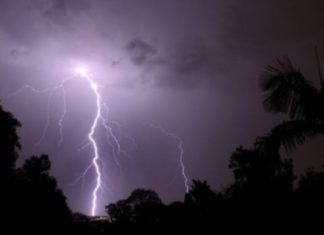 ഇടിമിന്നലോട് കൂടിയ മഴയ്ക്കും ശക്തമായ കാറ്റിനും സാധ്യത!