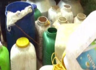 മണ്ടംപറമ്പിൽ നിന്ന് 500 ലിറ്റർ വാഷ് പിടിച്ചെടുത്തു..