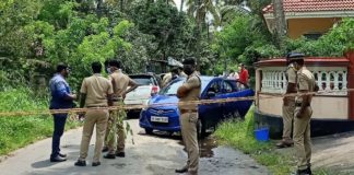 police on the road