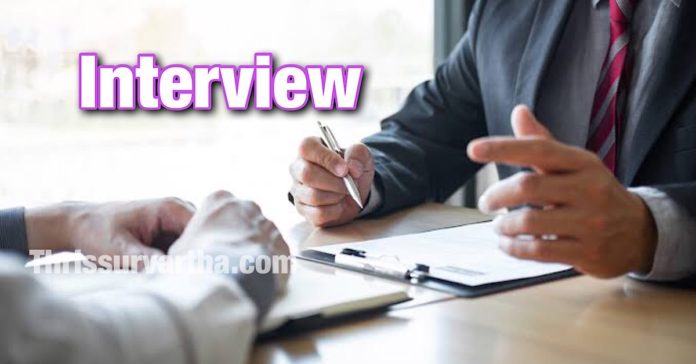 interview thrissur employment