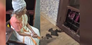 ലഹരിസംഘം വീട് കയറി ആക്ര മിച്ചു; തൃശൂരിൽ വയോധികയ്ക്ക് പരി ക്ക്.