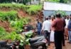 കനത്ത മഴ; മദർ ആശുപത്രിയുടെ ചുറ്റുമതിലിടിഞ്ഞ് വീണ് നിരവധി ഇരുചക്ര വാഹനങ്ങൾ തകർന്നു.