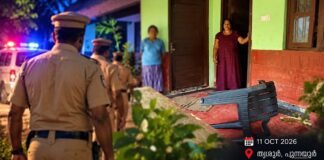 തൃശൂർ പുന്നയൂരിൽ പഞ്ചായത്ത് അംഗത്തിന്റെ വീട്ടിൽ അതിക്രമം; മൂന്ന് പേർക്കെതിരെ കേസ്